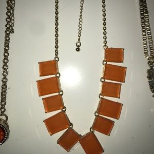 Orange necklace